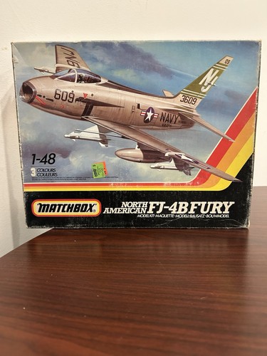 Matchbox north american 4b - american, fj-4b