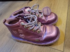 Kickers Girls Metallic Purple