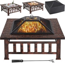 Fire Pit BBQ Brazier Outdoor