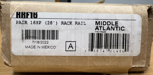Middle atlantic rrf16 rack - middle,