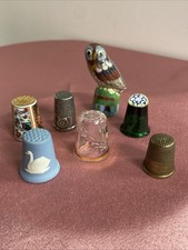7 X Mixed Thimble Collectables