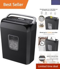 Ultra Safe 6-Sheet Cross Cut