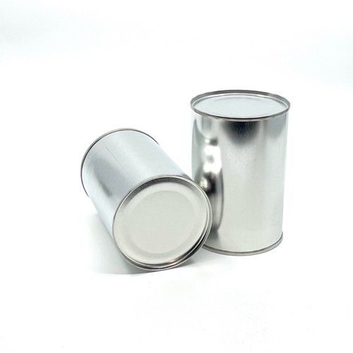 Empty sealed tin - tin,