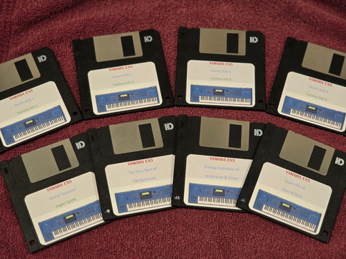 Yamaha ex5 floppy - yamaha, disk