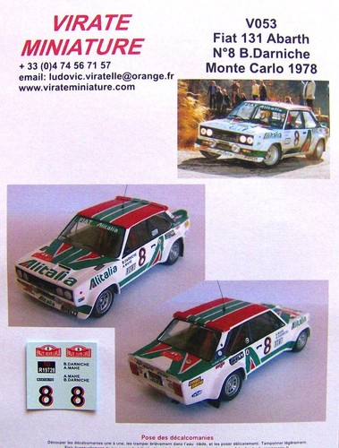 V053 fiat 131 - fiat, rallye