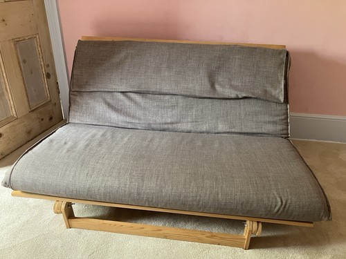Double futon sofa bed - futon,