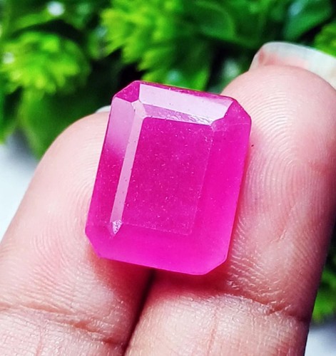 Natural red beryl - red, (bixbite)
