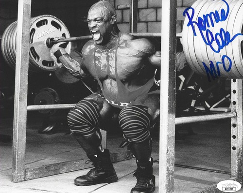 Ronnie coleman signed 8x10 - coleman,