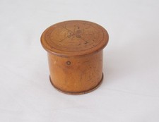 ANTIQUE SMALL WOODEN TREEN BOX
