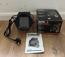 Rhino PTC2 Portable Fan Heater 230V