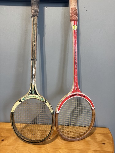 Vintage wooden tennis - , racquet