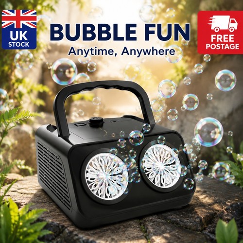 Automatic led bubble machine - led,