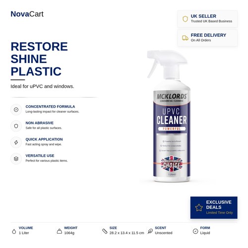 Professional plastic cleaner - professional,