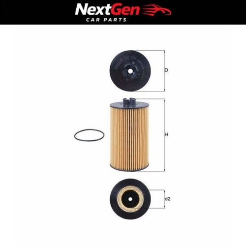 Oil filter mahle ox161d - filter,