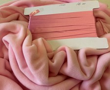 Baby pink polar fleece fabric