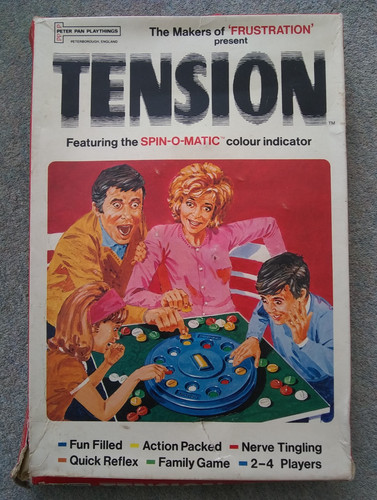 Tension board game - game, vintage