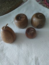 Vintage Treen Apples & Pear