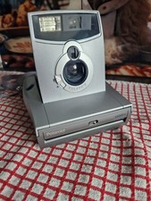 Polaroid 1200FF 100mm Silver Spectra Instant Film Camera with Strap 
