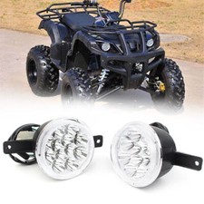 2pcs LED HEADLIGHT 3 wire ATV