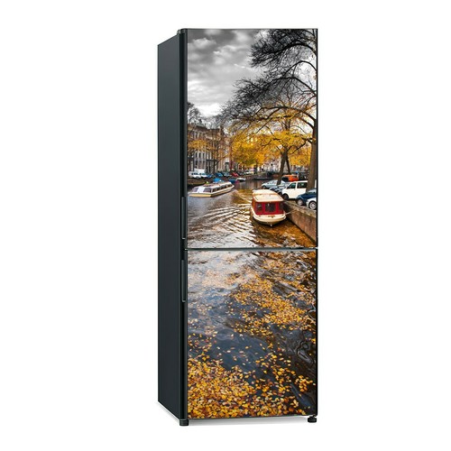 Removable decor fridge sticker - removable,