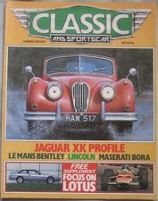 Classic sportscar june - &, 1984
