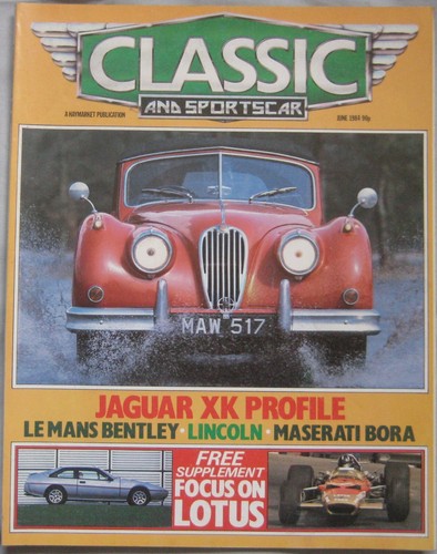 Classic sportscar june 1984 - classic,