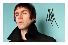 Liam Gallagher Signed A4 Photo