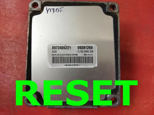 Reset ecu corsa - c, ii