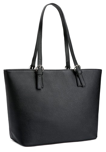 Women large black tote - black, for