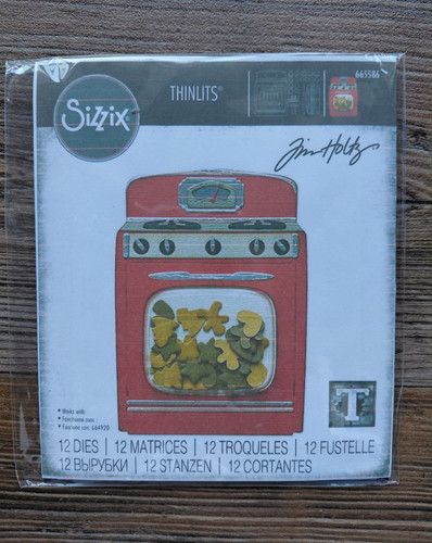 Retro oven tim - tim, sizzix