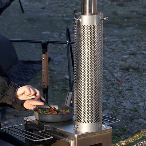 Spark arrestor stove pipe - spark,