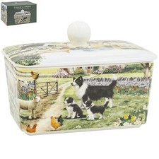 Ceramic Butter Dish with Lid