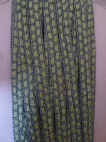 Vintage tone green woven - tone,