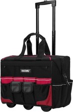 HAUTMEC Professional 18" (46cm) Wide Mouth Rolling Tool Storage Organizer Bag 