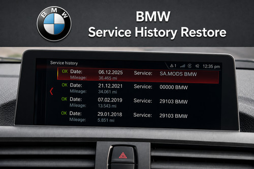 Bmw service history - bmw,