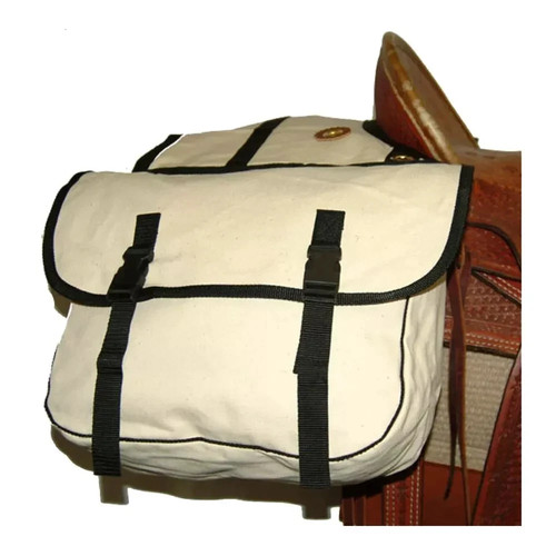 Canvas saddle bag horse - canvas,
