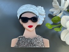 Fab Retro Style Lady Acrylic
