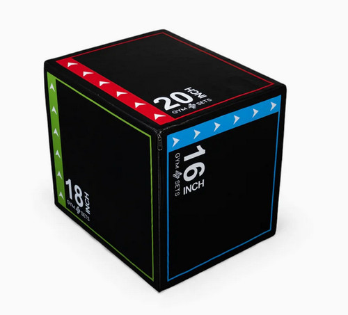 Plyometric jump box - box, 18"