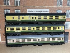 3 Mainline OO Gauge Mark 1 Coaches West Highland Green Livery Repaints