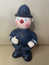1990s PC Plod Policeman Noddy Toothbrush Holder Vintage 1992 Novelty Figure