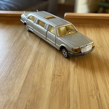 Majorette Mercedes limousine N.326  1:58 scale in Silver un-boxed.