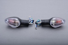 Pair of White Clear Front Turn