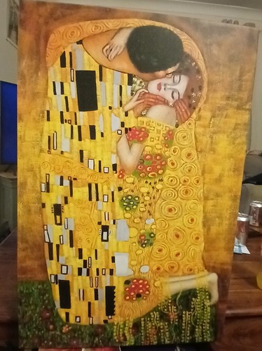 Gustav klimt the - the, kiss