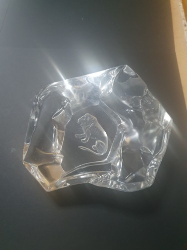 Val lambert signed crystal - val, st