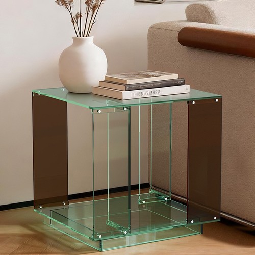 Clear acrylic coffee table - coffee,