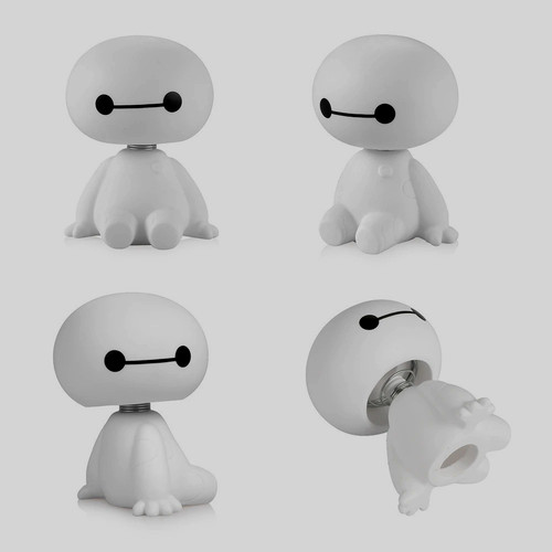 Cartoon baymax bobble - baymax, head
