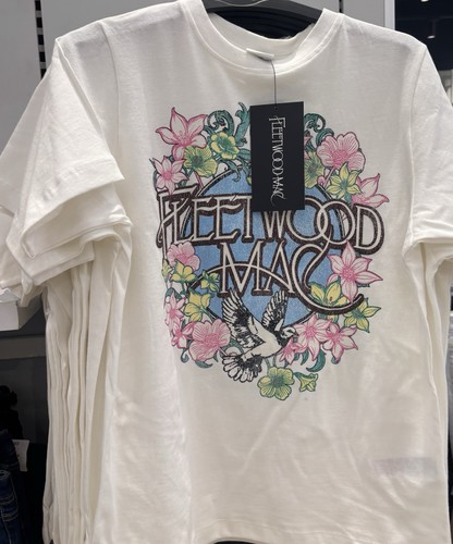 Fleetwood mac floral shirt - fleetwood,
