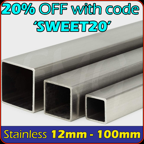 Stainless steel square - steel, tube