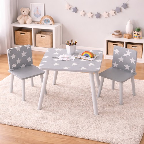 Child star themed table - star,