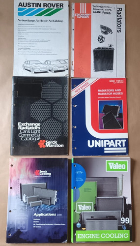 Job lot radiator parts - lot,